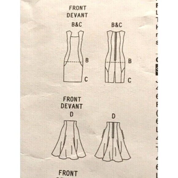 Sewing Pattern Vogue V1068 Wardrobe Jacket Top Skirt Pants Suit 4 Option 6-12 - Picture 4 of 6